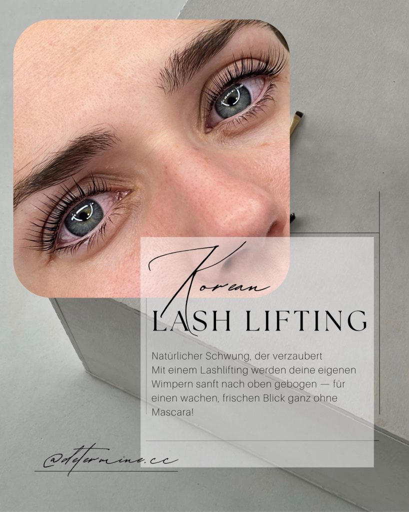 Augennähe mit perfektem Wimpern-Lifting

